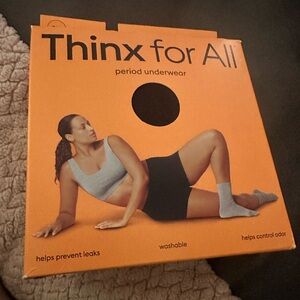 Woman’s Thinx for all size 3x helps prevent leaks boy shorts